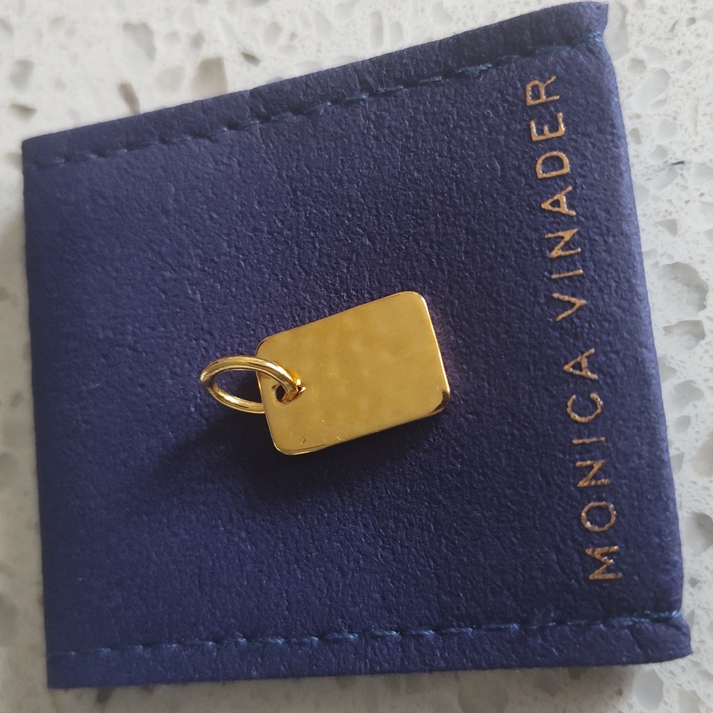 MONICA VINADER Havana Mini ID Pendant